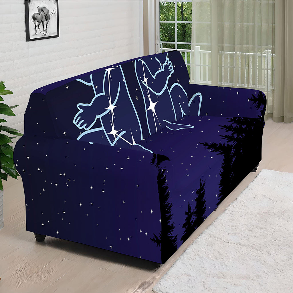 Gemini Constellation Print Sofa Cover