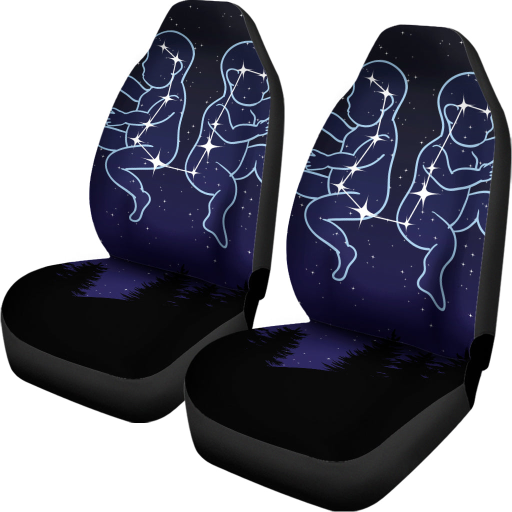 Gemini Constellation Print Universal Fit Car Seat Covers