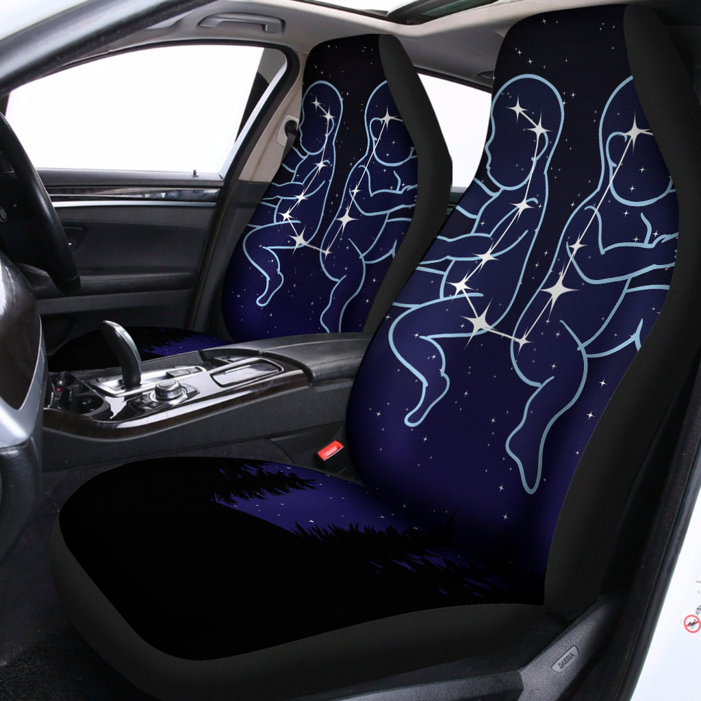 Gemini Constellation Print Universal Fit Car Seat Covers