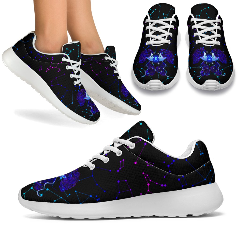 Gemini Zodiac Sign Sport Shoes GearFrost