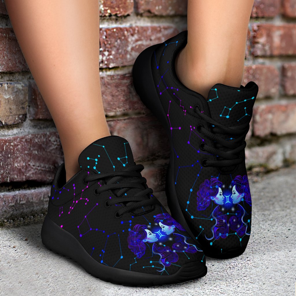Gemini Zodiac Sign Sport Shoes GearFrost