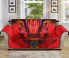 Geometric Bull Skull Print Sofa Protector