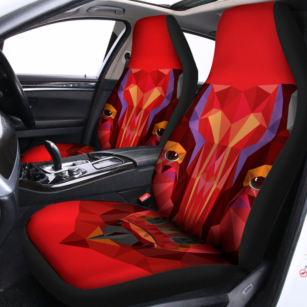 Geometric Bull Skull Print Universal Fit Car Seat Covers