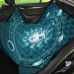 Geometric Celestial Sun And Moon Print Pet Car Back Seat Cover