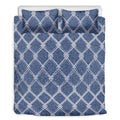 Geometric Denim Jeans Pattern Print Duvet Cover Bedding Set