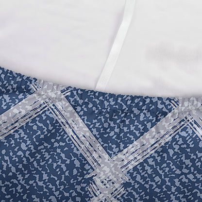 Geometric Denim Jeans Pattern Print Sofa Cover