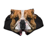 Geometric English Bulldog Print Muay Thai Boxing Shorts