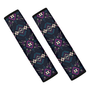 Geometric Ethnic Navajo Pattern Print Car Seat Belt Covers