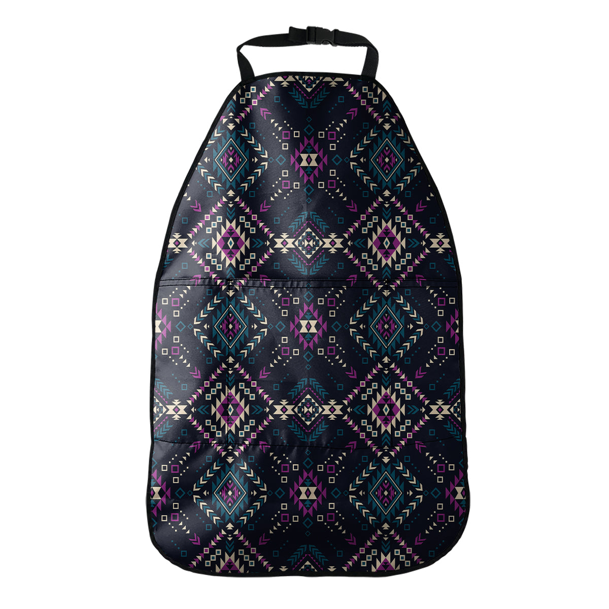 Geometric Ethnic Navajo Pattern Print Car Seat Organizers