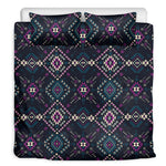 Geometric Ethnic Navajo Pattern Print Duvet Cover Bedding Set
