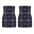 Geometric Ethnic Navajo Pattern Print Front Car Floor Mats