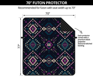 Geometric Ethnic Navajo Pattern Print Futon Protector