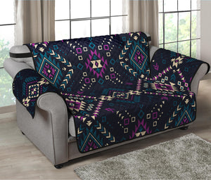 Geometric Ethnic Navajo Pattern Print Loveseat Protector