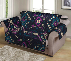 Geometric Ethnic Navajo Pattern Print Loveseat Protector