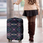 Geometric Ethnic Navajo Pattern Print Luggage Cover