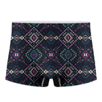 Geometric Ethnic Navajo Pattern Print Men's Boxer Briefs