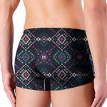 Geometric Ethnic Navajo Pattern Print Men's Boxer Briefs