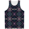 Geometric Ethnic Navajo Pattern Print Men's Tank Top