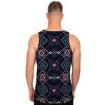 Geometric Ethnic Navajo Pattern Print Men's Tank Top