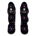 Geometric Ethnic Navajo Pattern Print Muay Thai Shin Guard