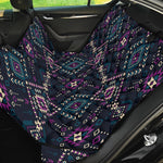 Geometric Ethnic Navajo Pattern Print Pet Car Back Seat Cover