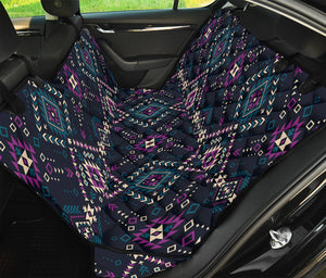 Geometric Ethnic Navajo Pattern Print Pet Car Back Seat Cover