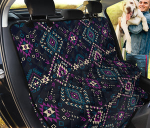 Geometric Ethnic Navajo Pattern Print Pet Car Back Seat Cover