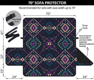 Geometric Ethnic Navajo Pattern Print Sofa Protector