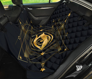 Geometric Eye of Providence Print Pet Car Back Seat Cover