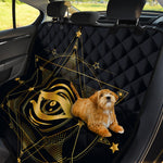 Geometric Eye of Providence Print Pet Car Back Seat Cover