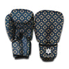 Geometric Floral Print Boxing Gloves