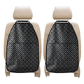 Geometric Floral Print Car Seat Organizers