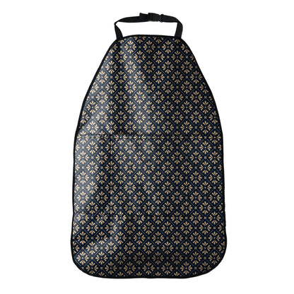 Geometric Floral Print Car Seat Organizers