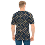 Geometric Floral Print Men's T-Shirt