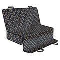 Geometric Floral Print Pet Car Back Seat Cover