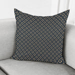 Geometric Floral Print Pillow Cover