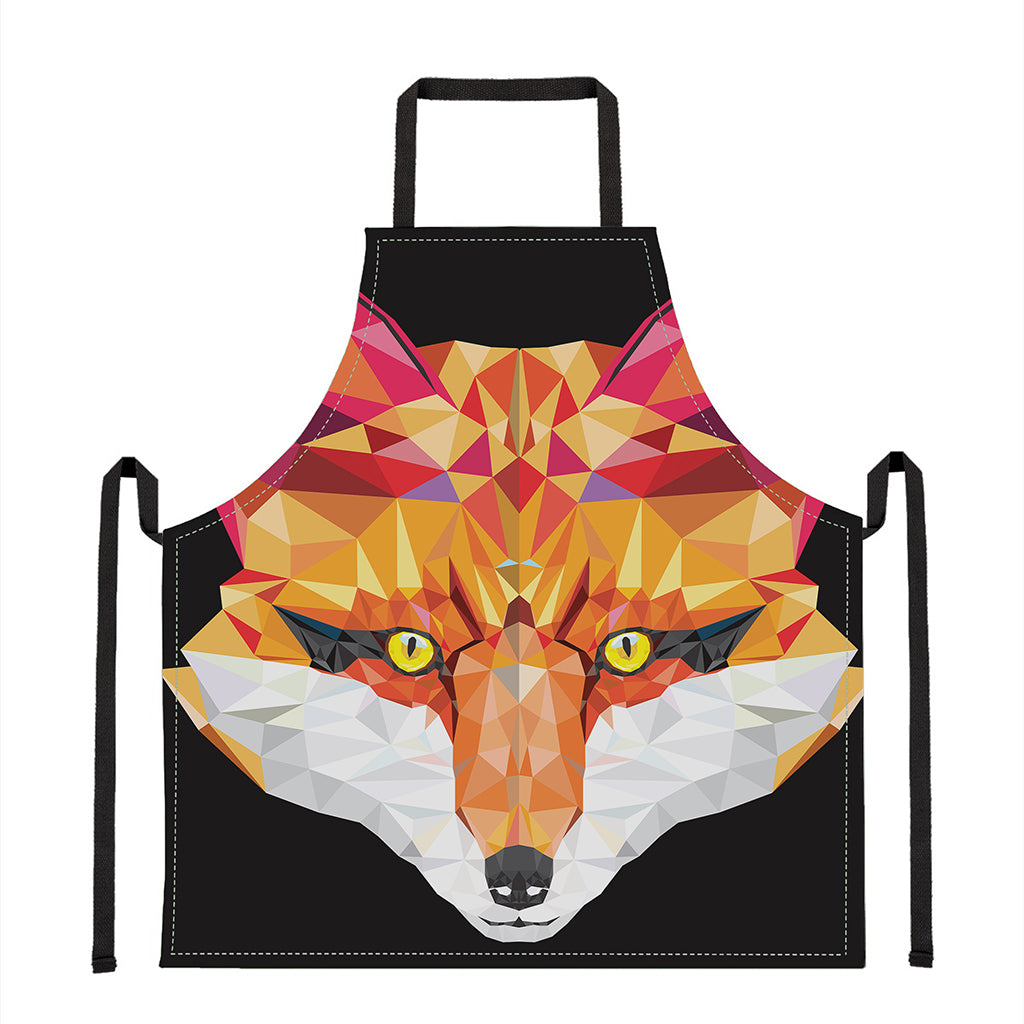 Geometric Fox Print Apron
