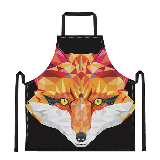 Geometric Fox Print Apron