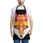 Geometric Fox Print Apron