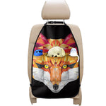 Geometric Fox Print Car Seat Organizers