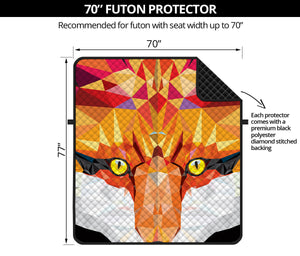 Geometric Fox Print Futon Protector