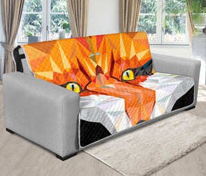 Geometric Fox Print Futon Protector