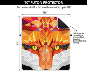 Geometric Fox Print Futon Protector