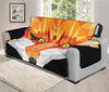 Geometric Fox Print Oversized Sofa Protector