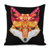 Geometric Fox Print Pillow Cover