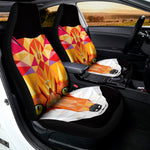 Geometric Fox Print Universal Fit Car Seat Covers