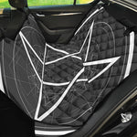 Geometric Inverted Pentagram Print Pet Car Back Seat Cover