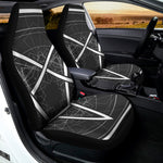 Geometric Inverted Pentagram Print Universal Fit Car Seat Covers