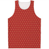 Geometric Japanese Floral Pattern Print Men's Tank Top