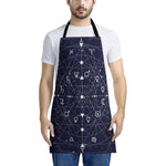 Geometric Moon Phase Print Apron